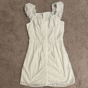 SHEIN Elegant White Dress